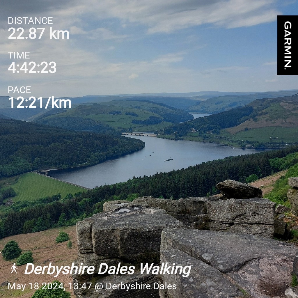 18/05/2024 - Bamford Edge, Lady Bower, Stanage - 14.2 miles