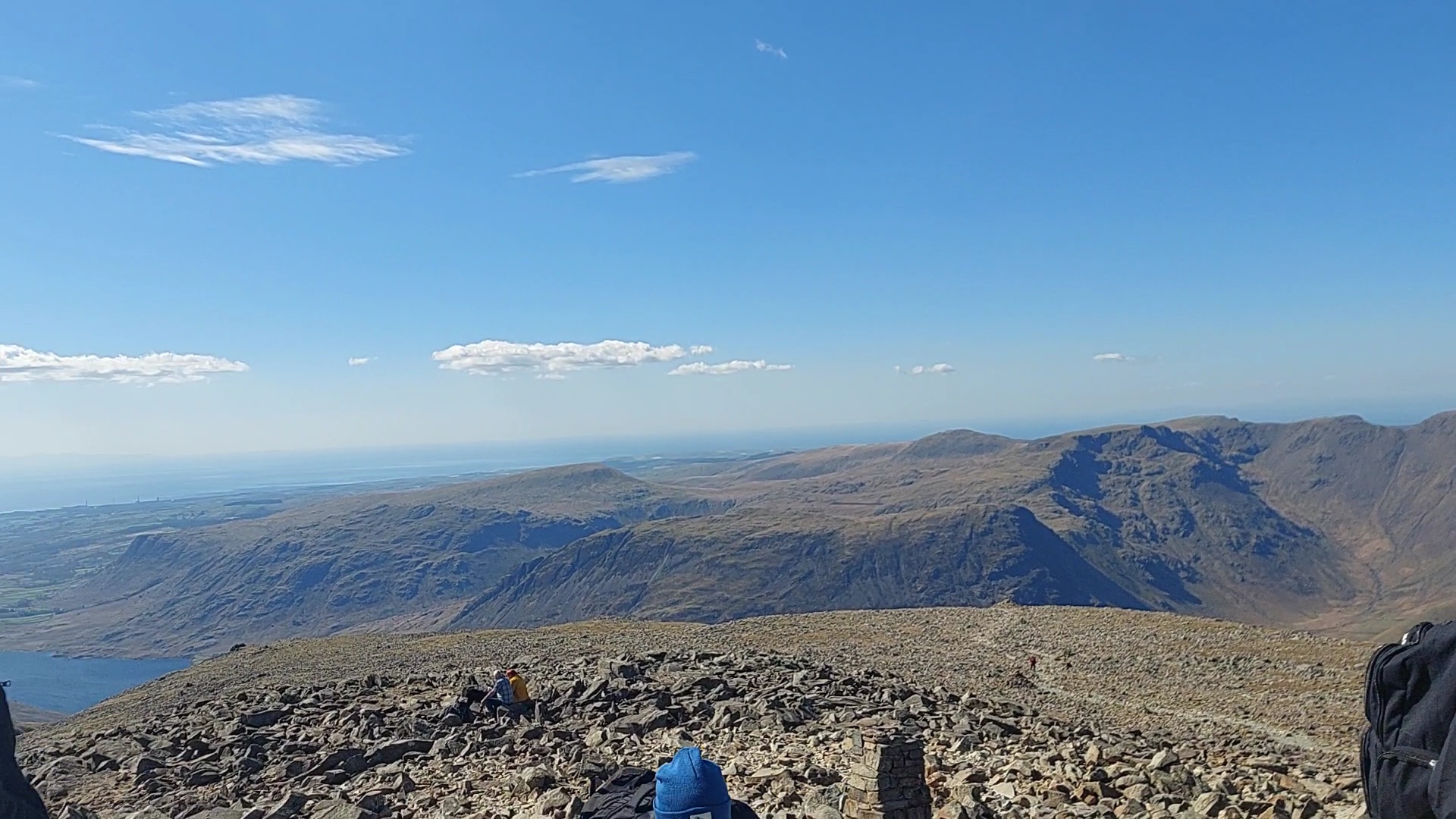 Training on Scafell Pike